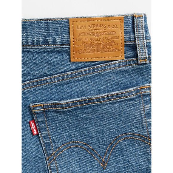 Wedgie Straight Fit Women's Jeans - Jazz Jive Sound - Blue - Picture 6 of 6